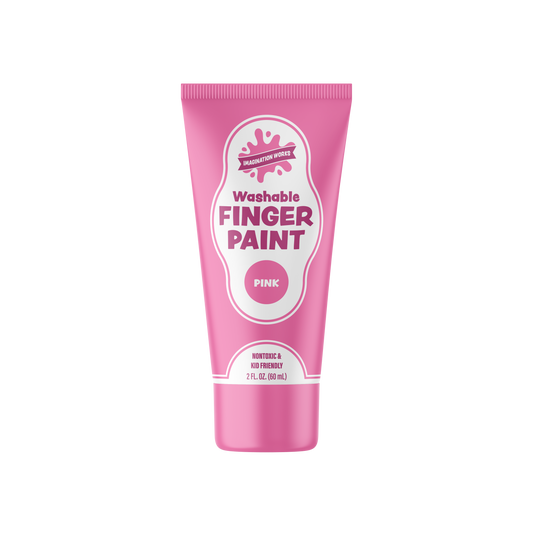Imagination Works Finger Paint, Pink