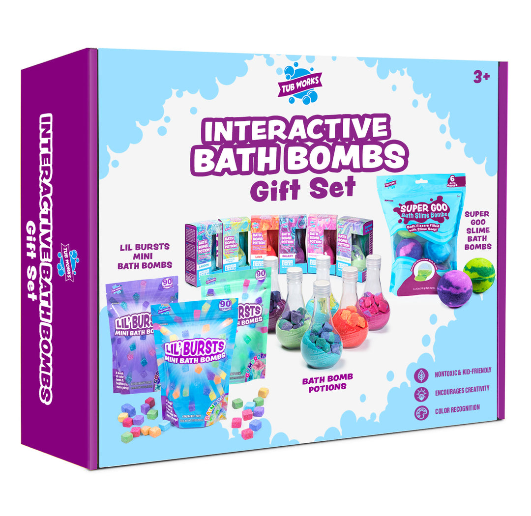 Tub Works® Interactive Bath Bombs™ Gift Set, 3+ Years Old