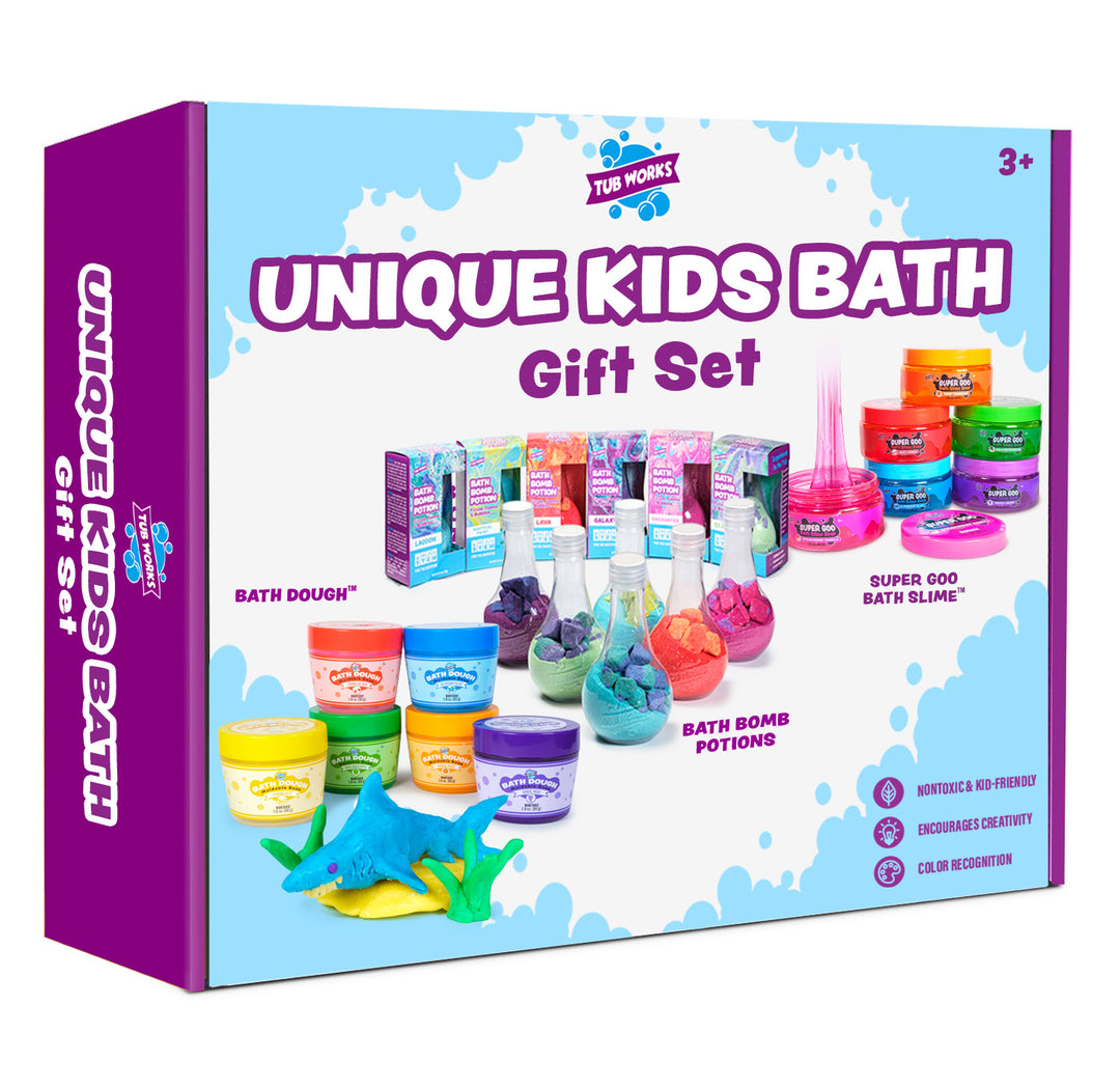 Tub Works® Unique Kids Bath™ Gift Set, 3+ Years Old