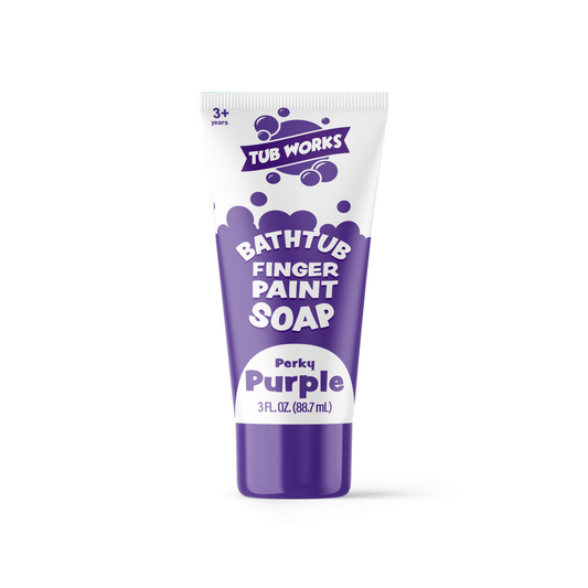 Bathtub Finger Paint Soap, 3oz, Purple