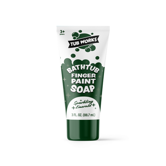 Sparkling Bathtub Finger Paint Soap, 3oz, Emerald