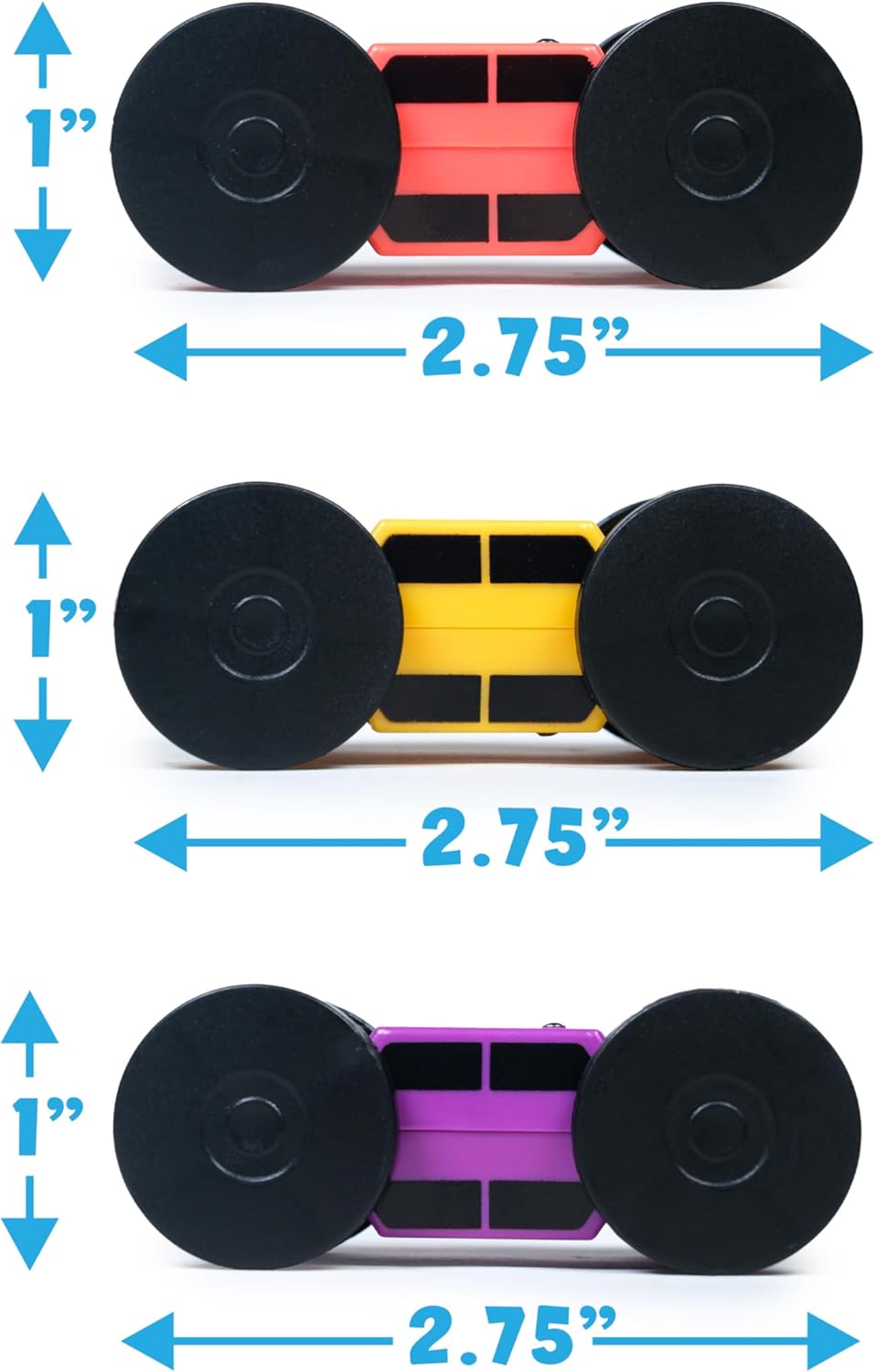 Tub Works® Splash Wheels™ Race Car Light Up Bath Toys, 3 Pack