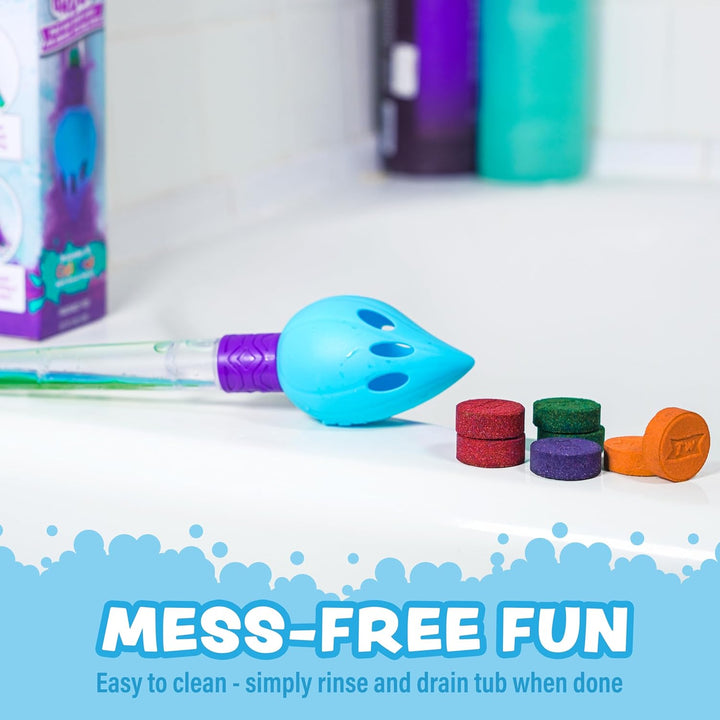 Tub Works® Bath Color Brush™ Kids Bath Bomb Set | Nontoxic & Fragrance-Free