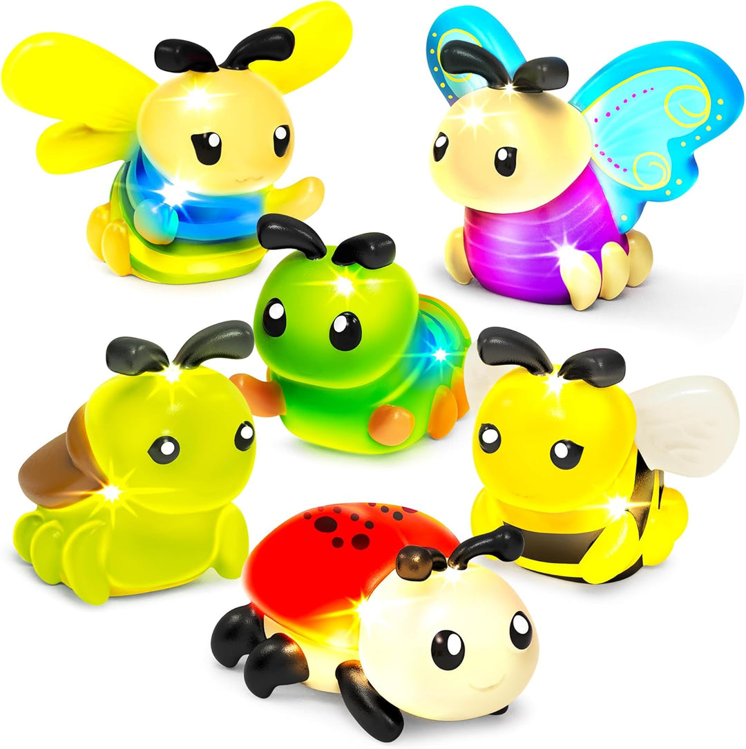 Tub Works® Bugs™ Light Up Bath Toys, 6 Pack