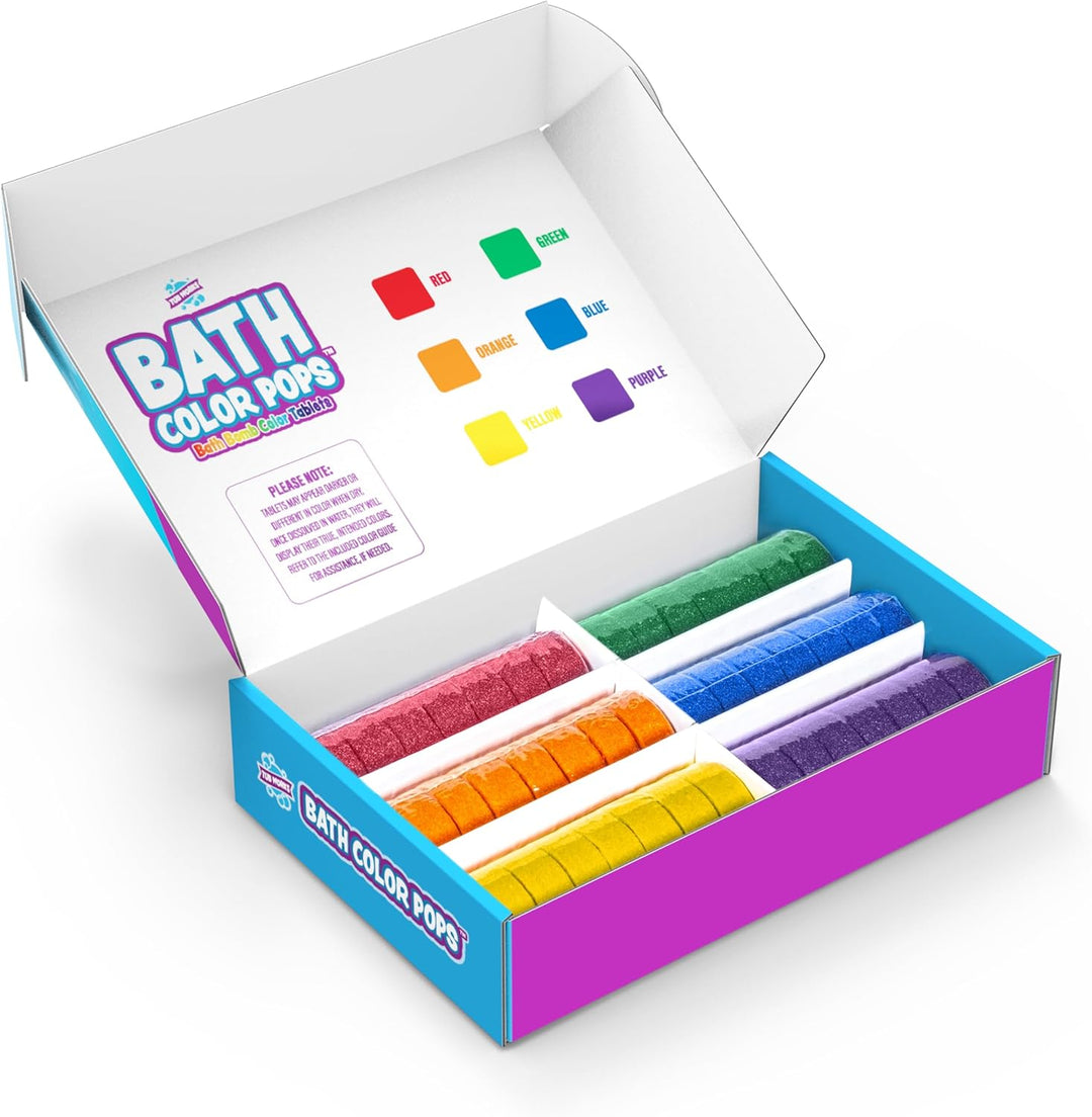 Tub Works® Bath Color Pops™ Moisturizing Kids Bath Bombs, 42 Count