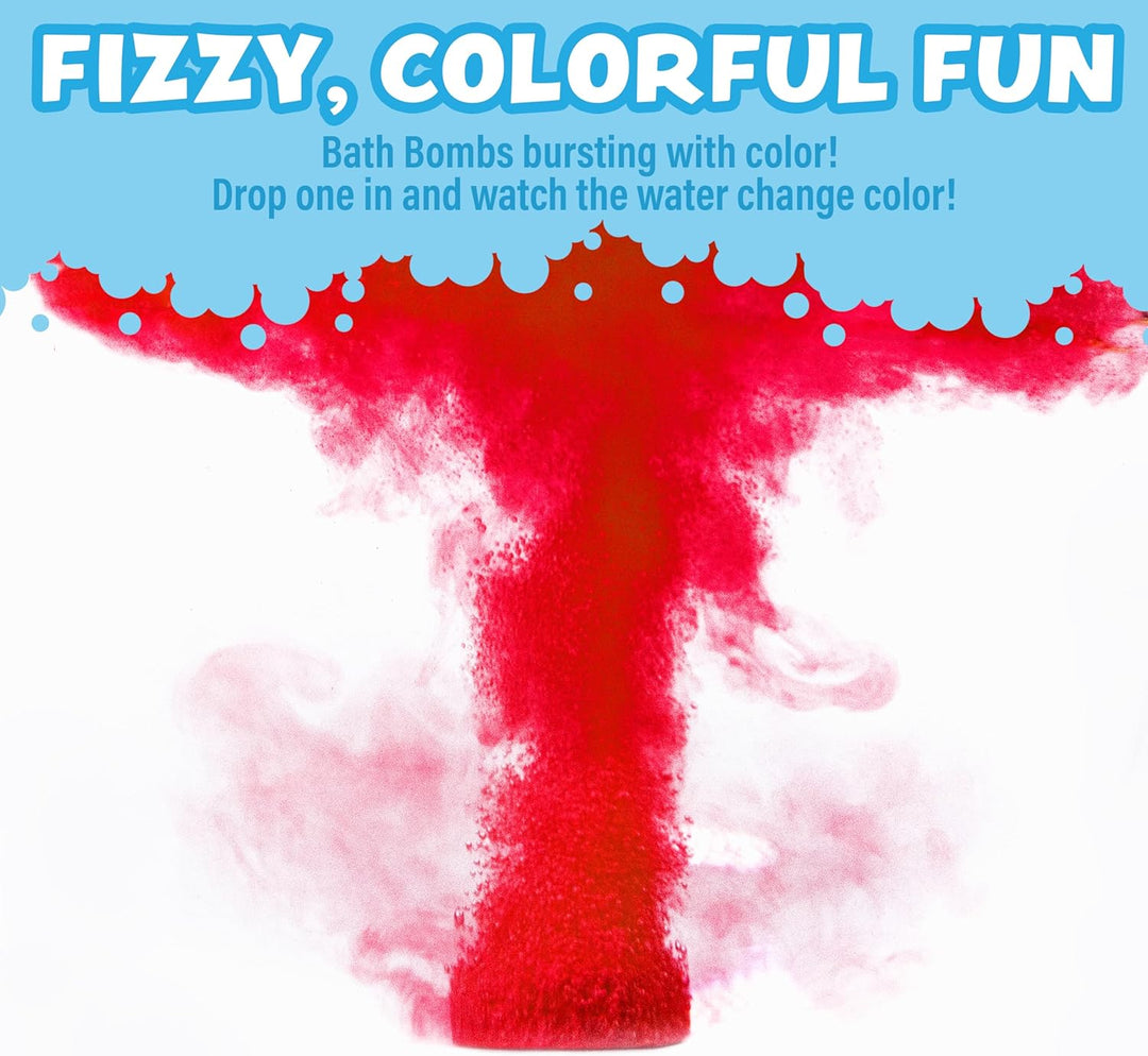 Tub Works® Bath Color Pops™ Moisturizing Kids Bath Bombs, 42 Count