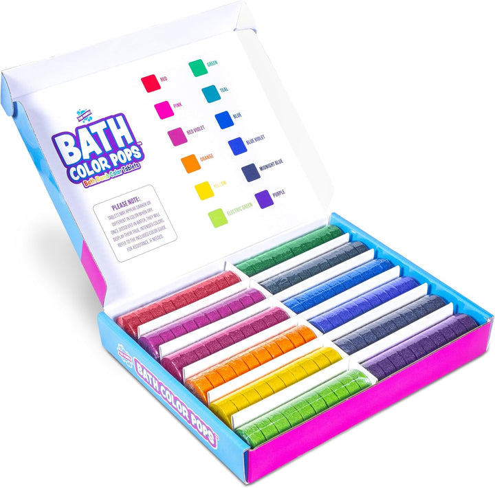 Tub Works® Bath Color Pops™ Moisturizing Kids Bath Bombs, 120 Count
