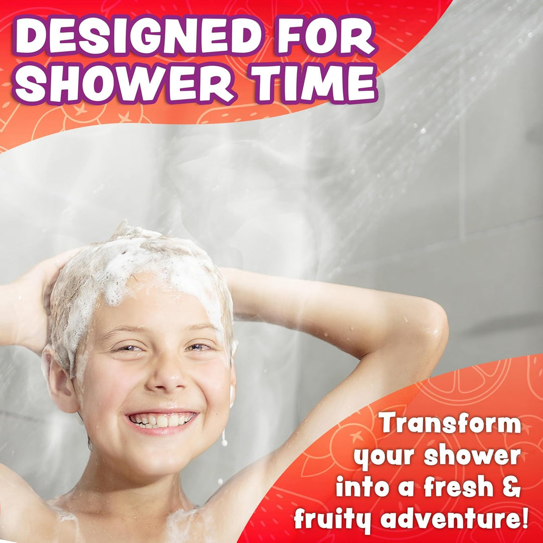 Tub Works® Fruit Fusion™ Shower Steamers for Kids, Variety 12 Pack