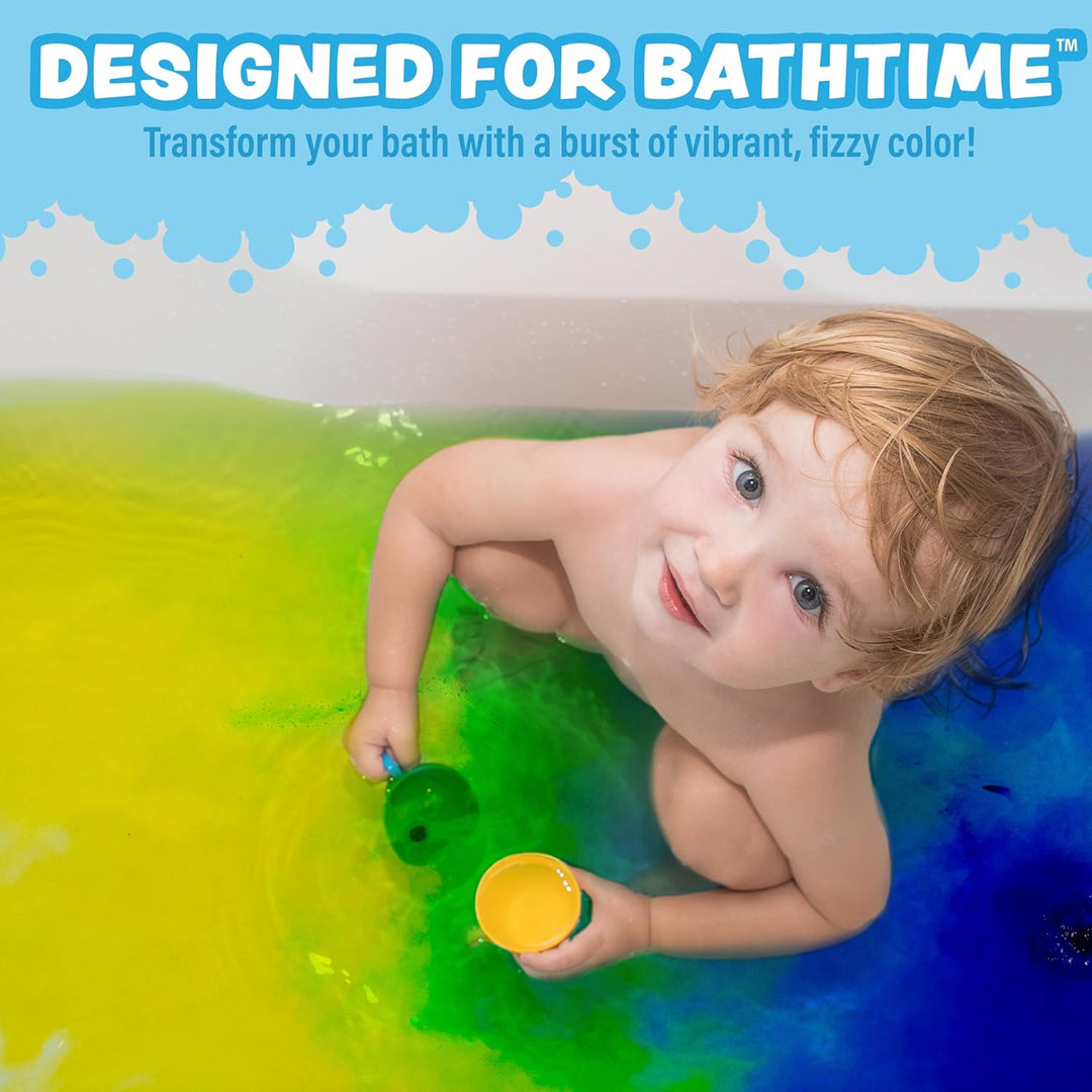 Tub Works® Bath Color Pops™ Moisturizing Kids Bath Bombs, 120 Count
