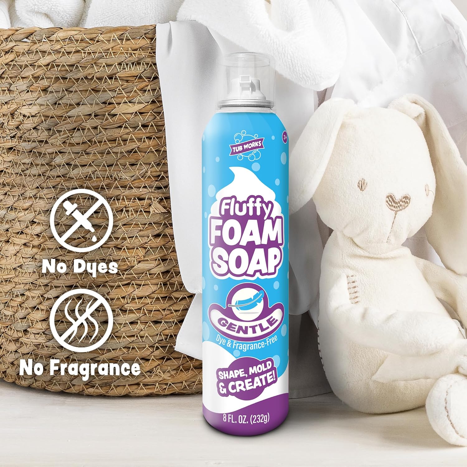 Tub Works™ Fluffy Foam Soap, White, 6 Pack – Tub Works LLC