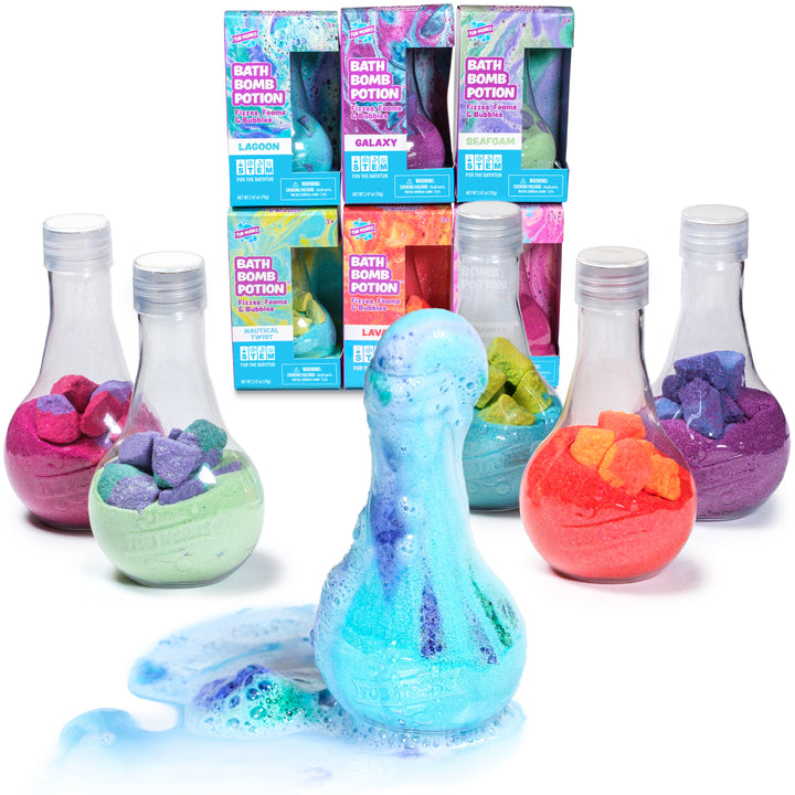 Tub Works® Kids Bath Bomb Potion™ Bath Toy, Variety 6 Pack