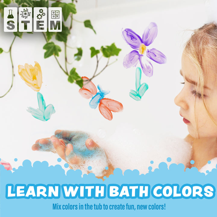 Tub Works® Bath Paint Soap Bath Toy, Bold 6 Pack