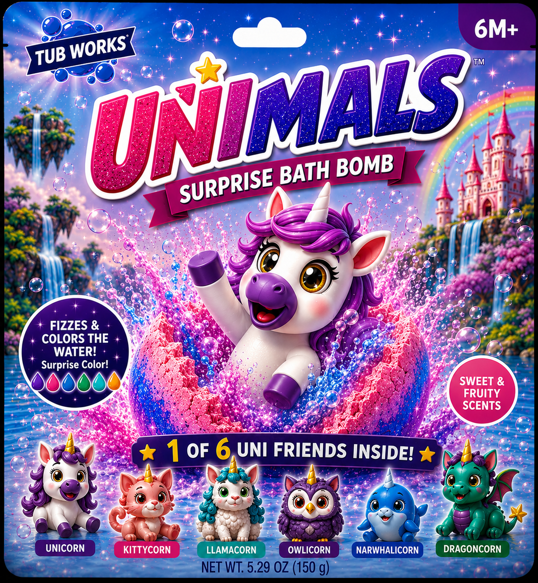 Tub Works® Unimals™ Surprise Bath Bombs