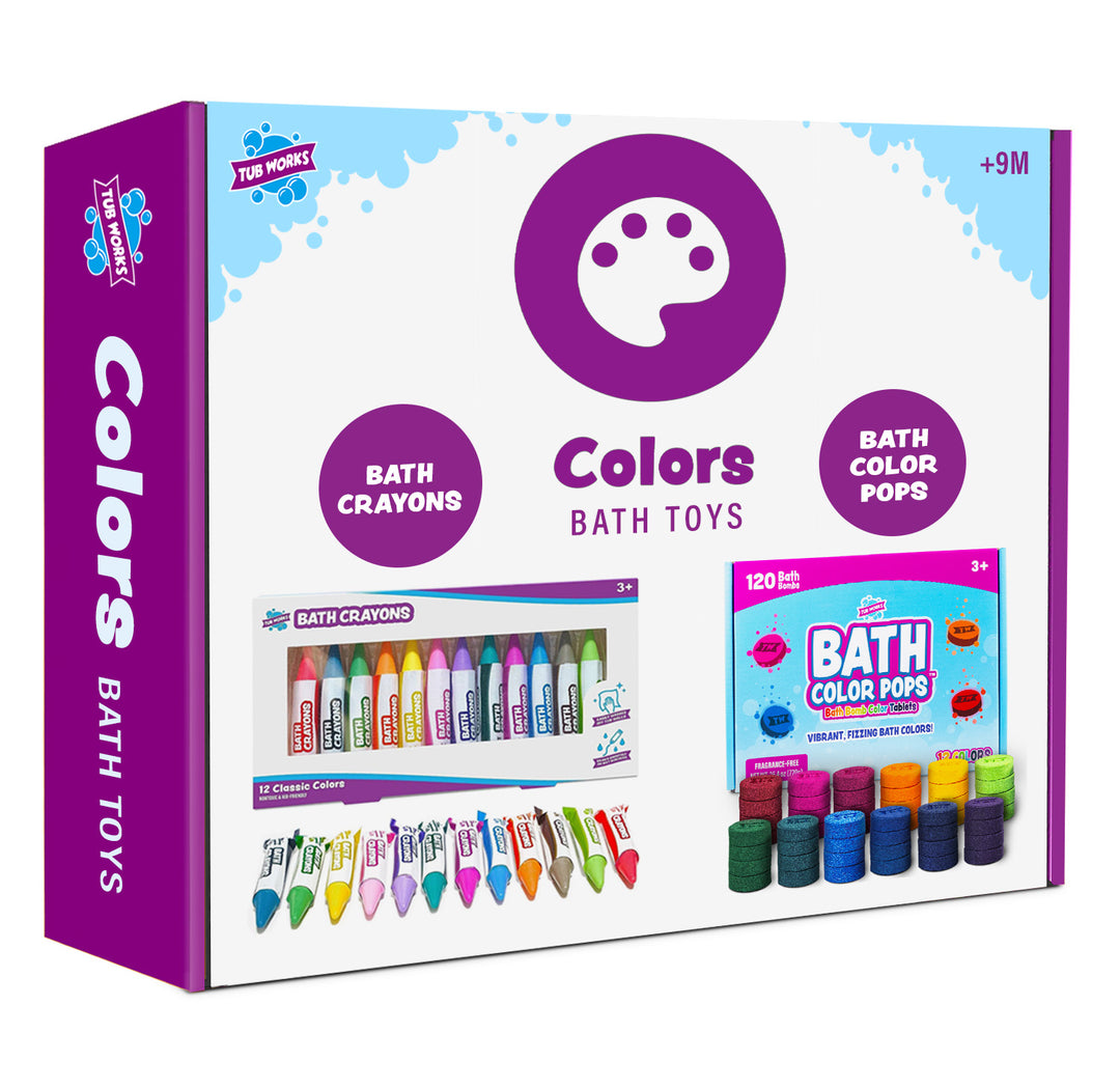 Tub Works® Colors™ Bath Toys Gift Pack
