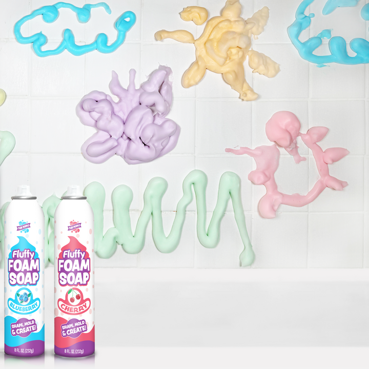 Tub Works® Fluffy Foam Soap, Variety 6 Pack