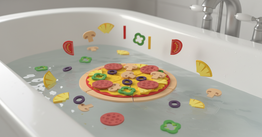 Tub Works® Tub Pizza™ Bath Toy