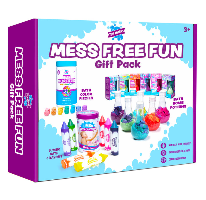 Tub Works® Mess Free Fun™ Gift Pack, 3+ Years Old
