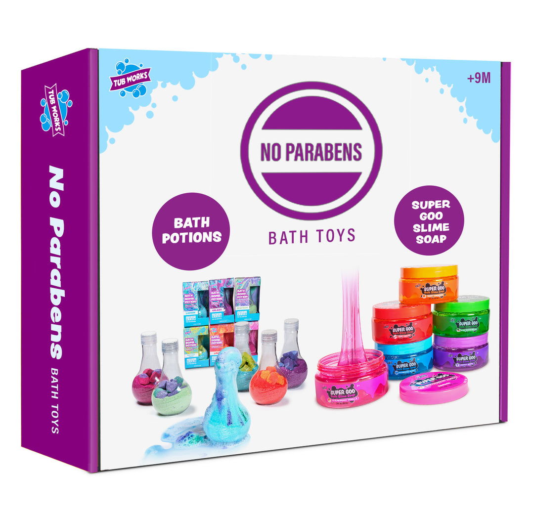 Tub Works® No Parabens™ Bath Toys Gift Pack