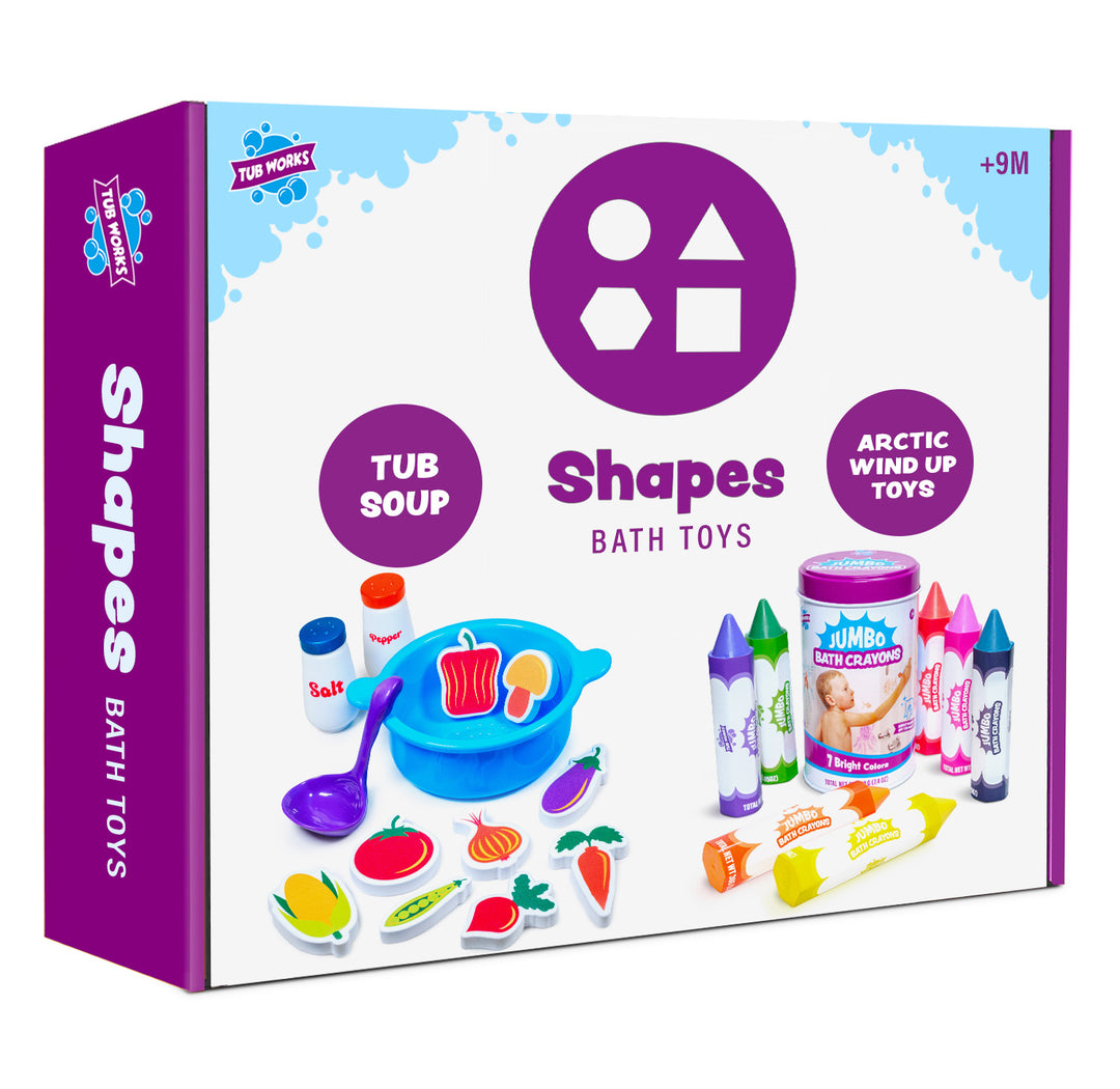 Tub Works® Shapes™ Bath Toys Gift Pack