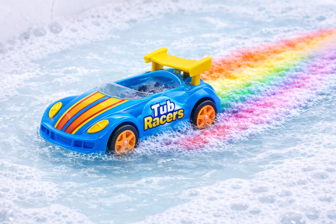 Tub Works® Tub Racers™ Kids Bath Bomb Bath Toy