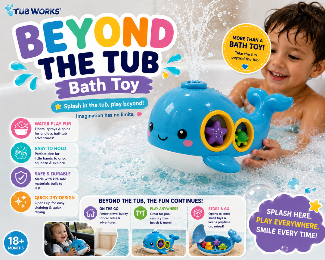 Tub Works® BEYOND THE TUB™ Bath Toy
