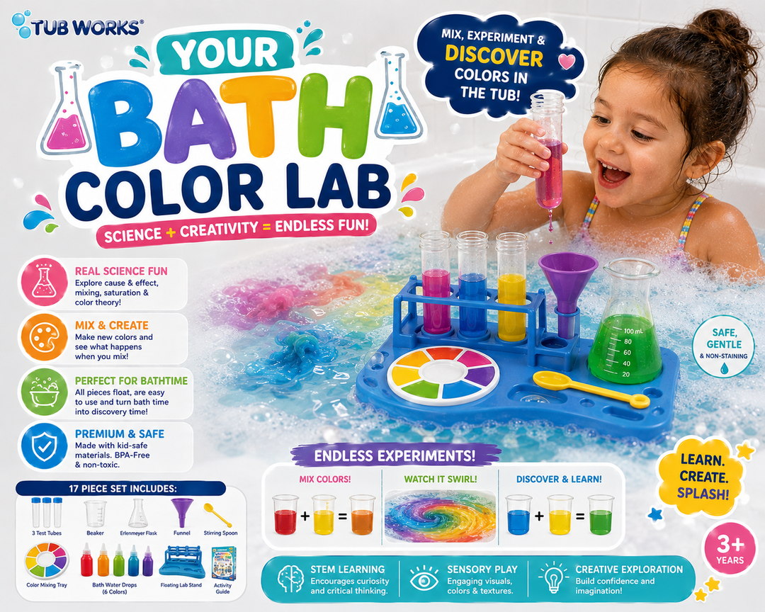 Tub Works® Your Bath Color Lab™ Bath Toy