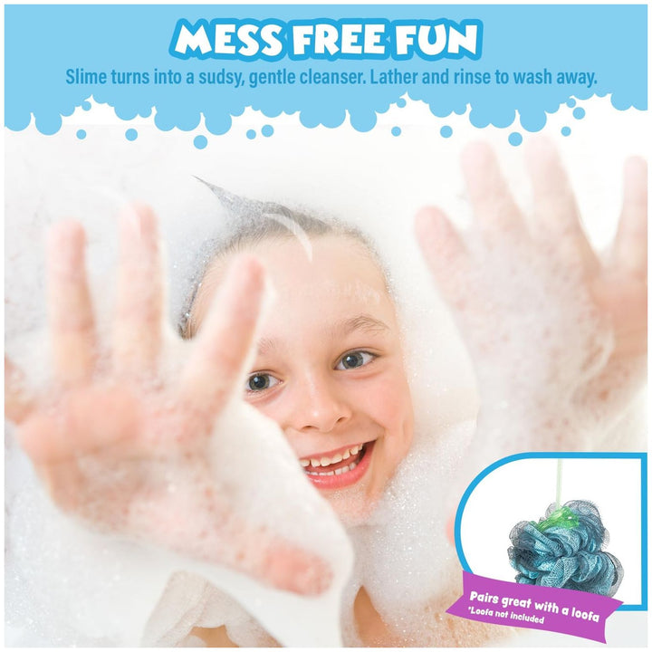 Tub Works® Bath Slime Kids Body Wash, Variety 4 Pack, Classic Colors