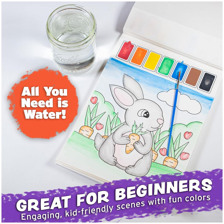 Imagination Works® Paint with Water Books for Kids, 3 Pack, Dinosaurs, Farm Animals & Under the Sea