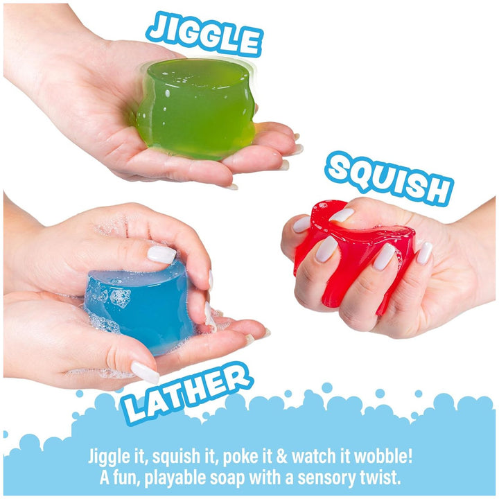 Tub Works® Jiggly Jelly Soap Kids Soap Bath Toy, 6 Pack