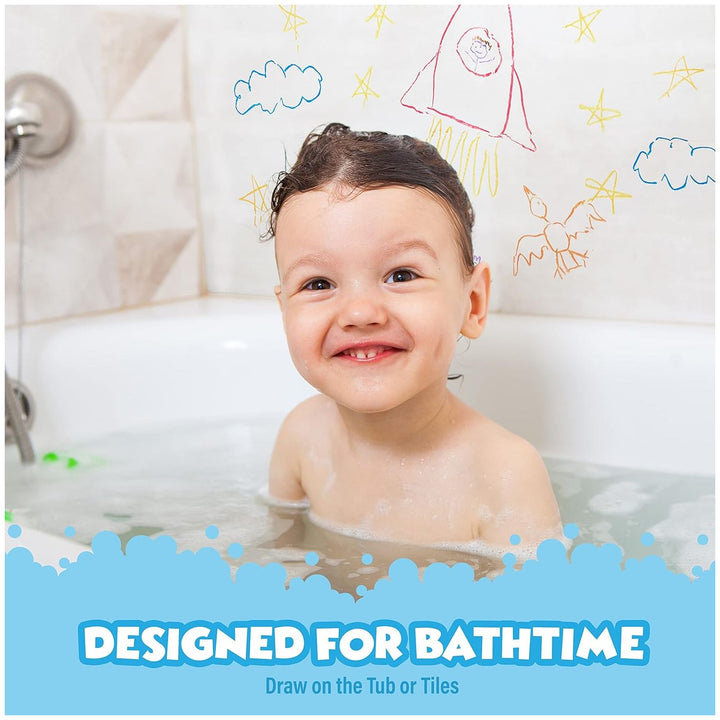 Tub Works® Smooth™ Bath Crayons Bath Toy, 12 Pack