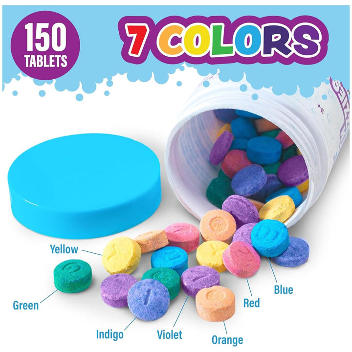 Tub Works® Bath Color Fizzies™, 150 Count