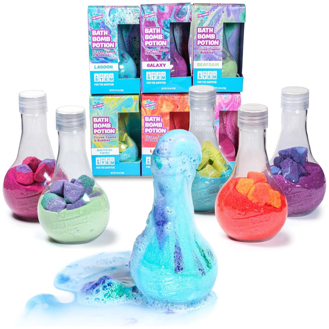 Tub Works® Kids Bath Bomb Potion™ Bath Toy, Variety 6 Pack